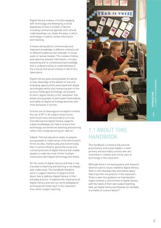 Digital literacy across the curriculum | PDF