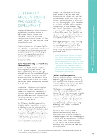 Digital literacy across the curriculum | PDF