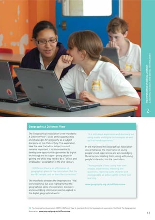 Digital literacy across the curriculum | PDF