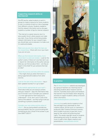 Digital literacy across the curriculum | PDF