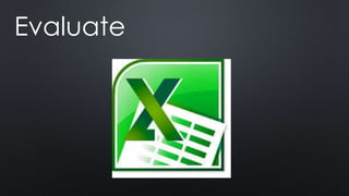 Evaluate
 