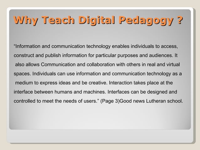 Digital Literacy Power Point | PPT