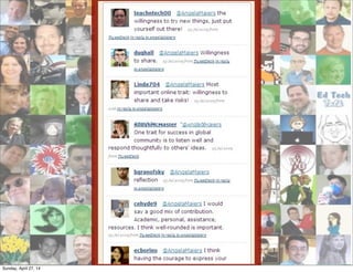 Sunday, April 27, 14
 