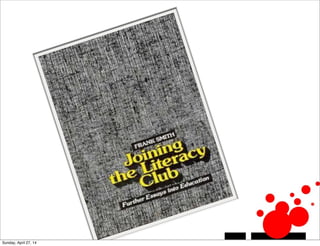 Sunday, April 27, 14
 