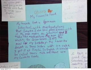 Sunday, April 27, 14
 