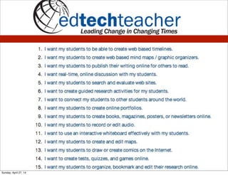 Sunday, April 27, 14
 