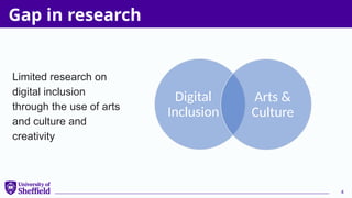 Digital literacy through arts and culture activities supporting older ...