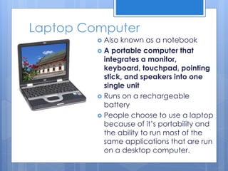 Digital literacy types of computers | PPTX