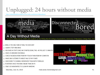 Social Networking and the Legal SystemSunday, July 04, 2010mala.sarat.chandra@gmail.com35Photos showing DUI defendants drinking alcohol result in prison sentences in Santa Barbara, CALara Buys, 2007Jessica Binkerd, 2008YouTube Divorce video backfiresTricia Walsh-Smith vs Philip Smith, 2008Social Media allowed in Child Abuse trial in BoulderBloggers allowed to cover the trialTwitter use permitted in the court roomhttp://newsblog.projo.com/2008/05/facebook-photo.html#comment-2589137http://www.law.com/jsp/lawtechnologynews/PubArticleLTN.jsp?id=1202427941512