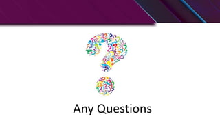Any Questions
 