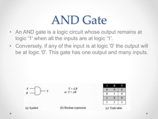 Digital logic | PPTX