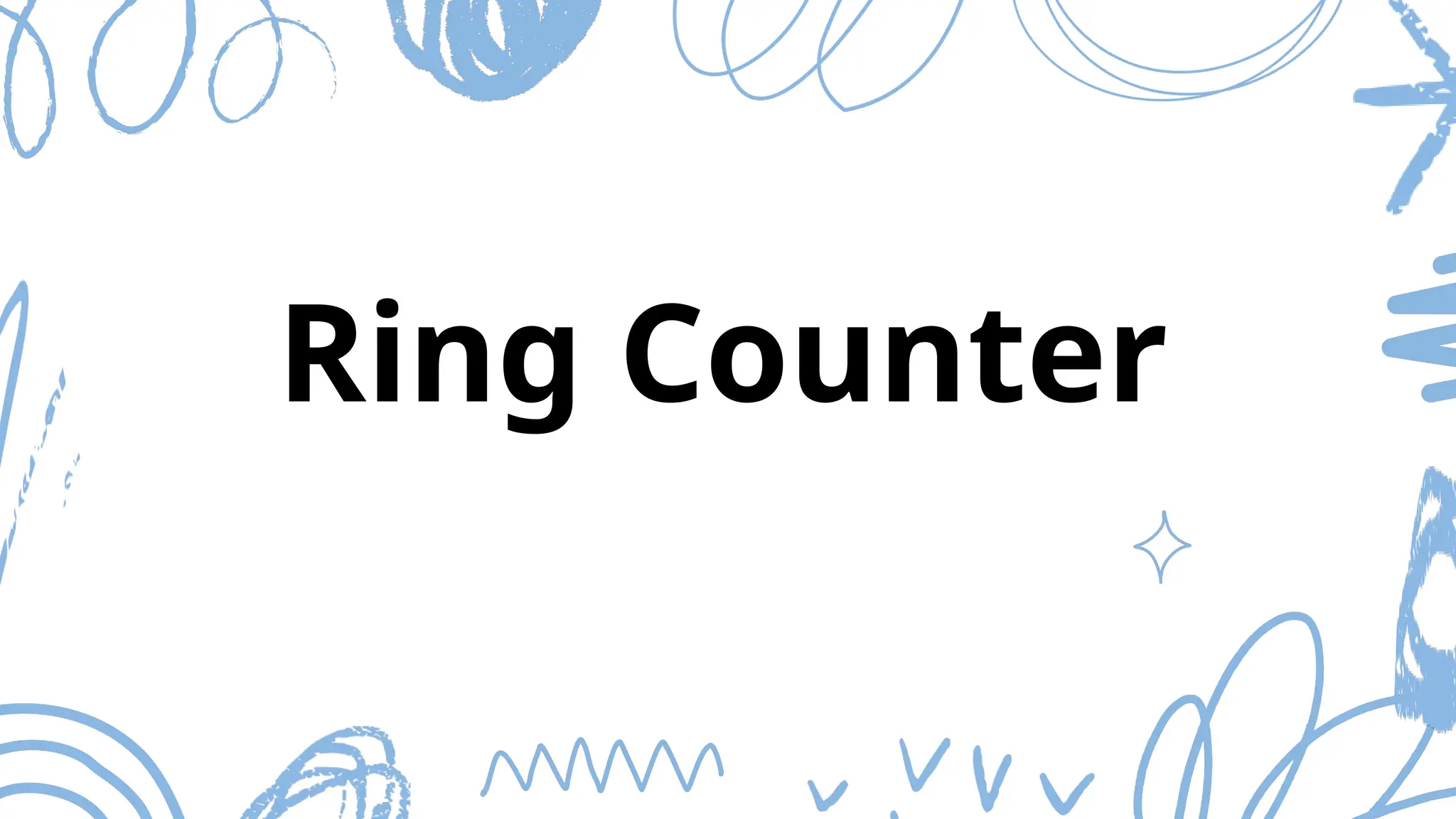 Ring Counter
 