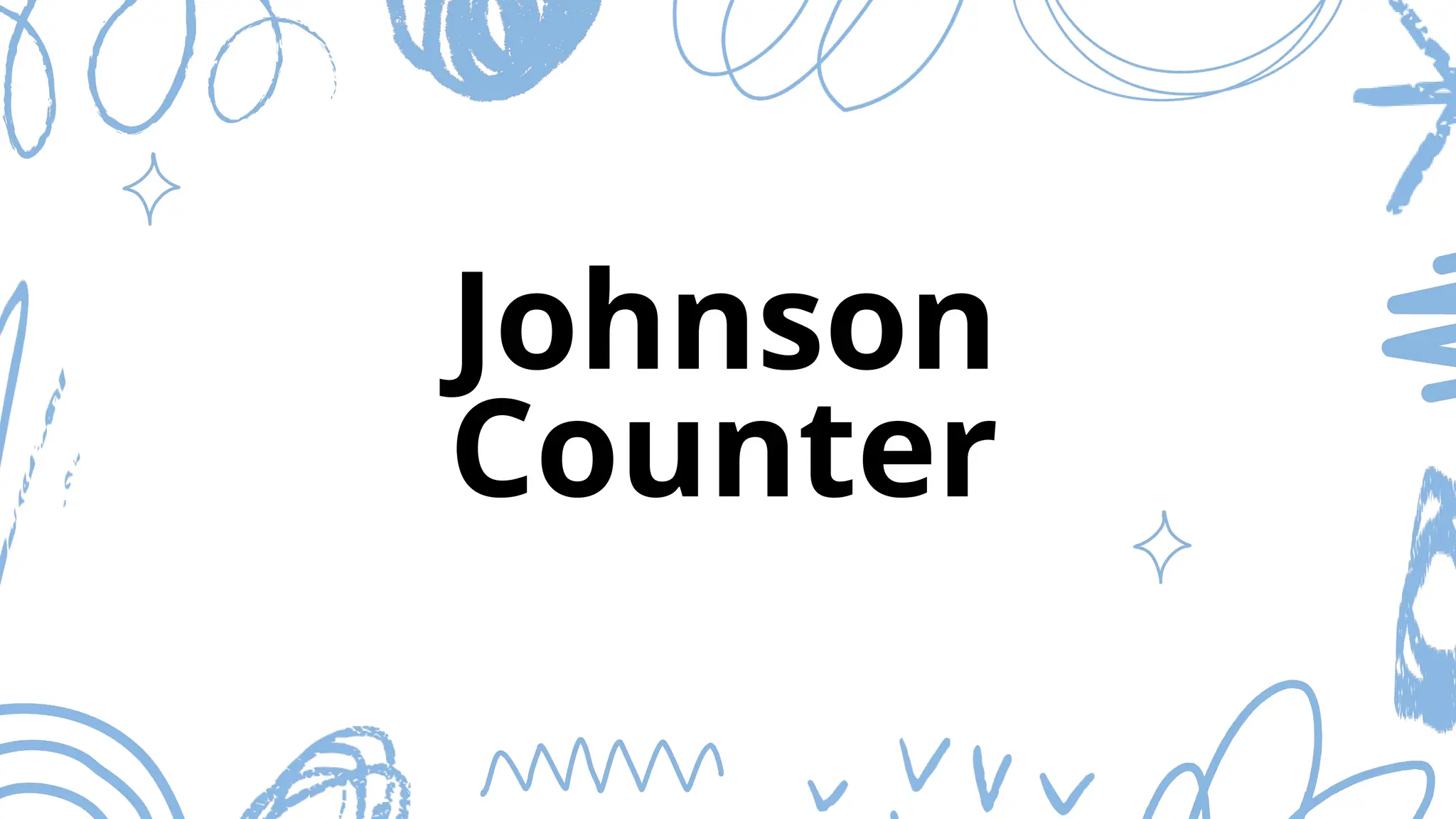 Johnson
Counter
 