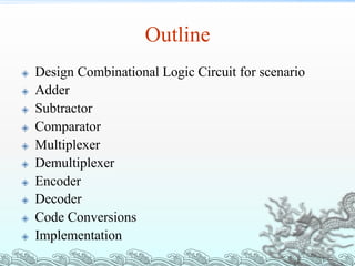 Digital logic circuit I Lab to computer engginner | PPTX