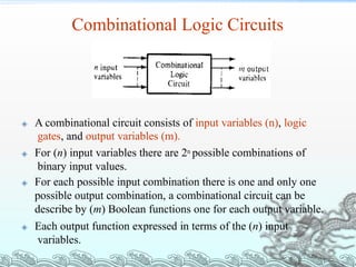 Digital logic circuit I Computer ENgninerring | PPTX