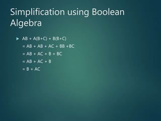 Digital logic design lecture 06 | PPT