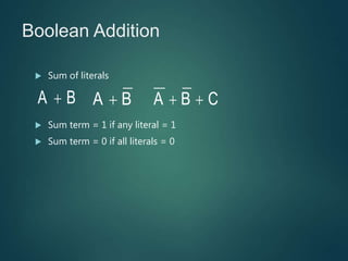 Digital logic design lecture 06 | PPT