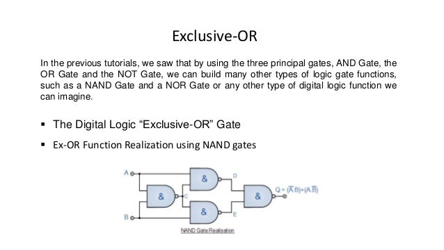 Digital Logic Gates Applications – OONZ