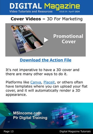 Digital Magazine Training Videos and resources | PDF