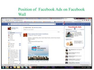 Position of Facebook Ads on Facebook
Wall
Facebook Ads

 
