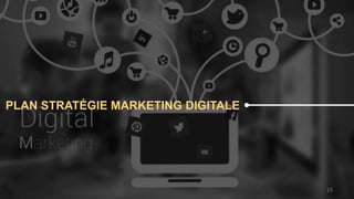 PLAN STRATÉGIE MARKETING DIGITALE
23
 