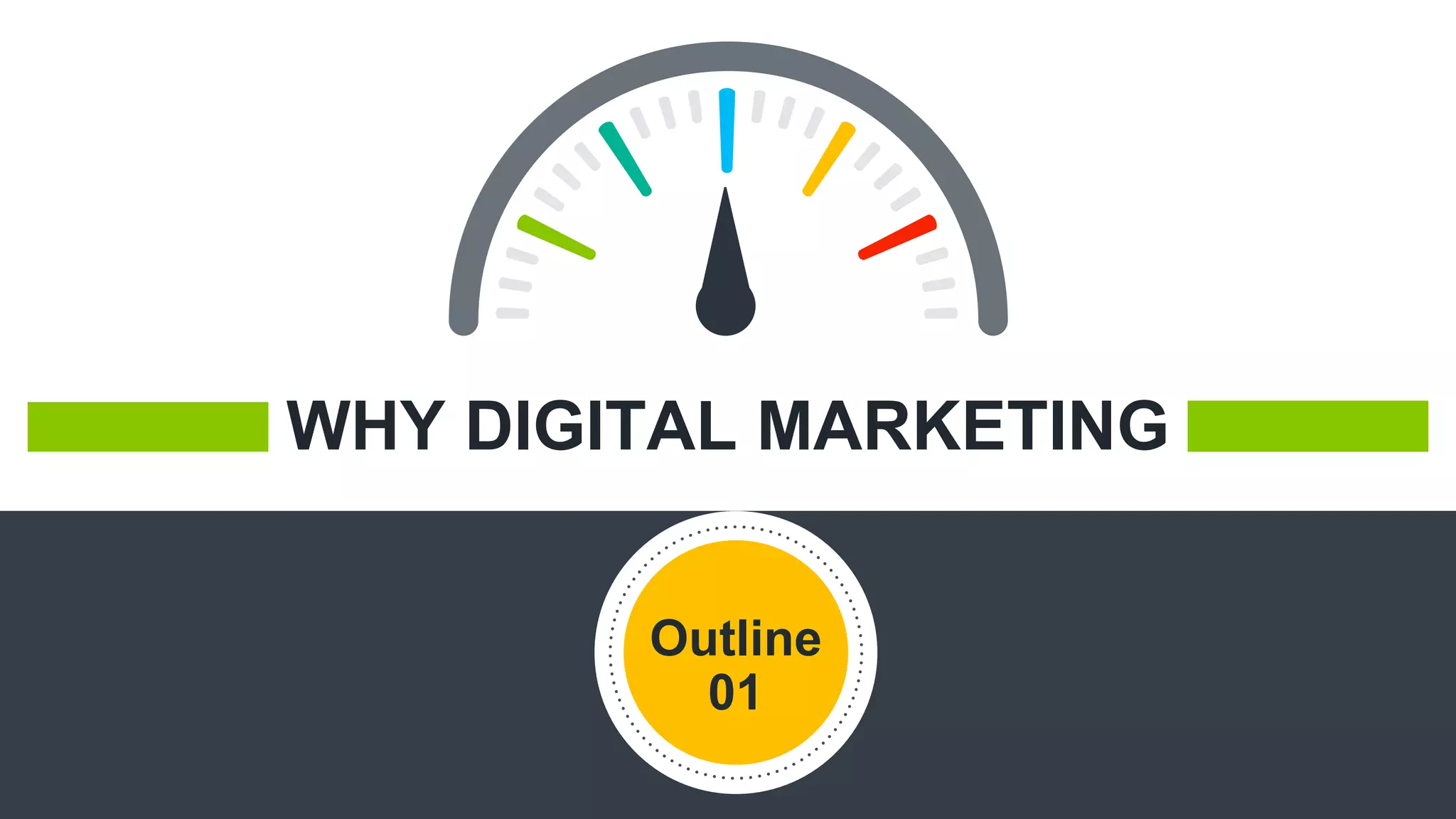 WHY DIGITAL MARKETING
Outline
01
 