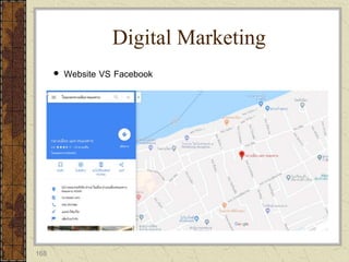 168
 Website VS Facebook
Digital Marketing
 