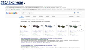 SEO Example :
 
