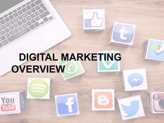 DIGITAL MARKETING
OVERVIEW
 