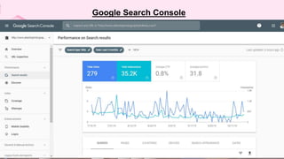 Google Search Console
 