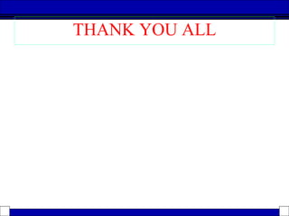 THANK YOU ALL
 