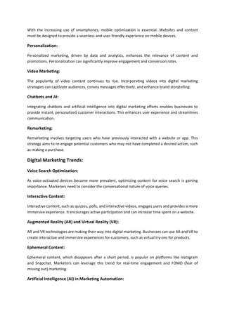 About Digital Marketing & Step By Step Guide | PDF