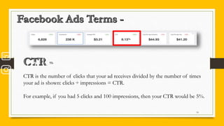Ctr Examples Digital Marketing and social Media platform Presentation | PPT