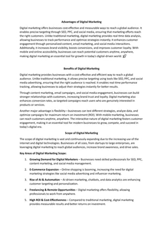 All about digital marketing and its type | PDF