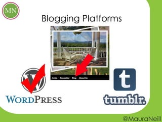 Blogging Platforms
 
