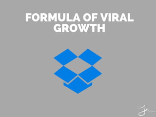 FORMULA OF VIRAL
GROWTH
 