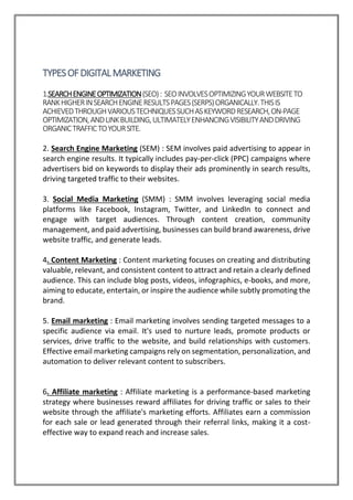 digital marketing course in Chandigarh, Mohali | PDF