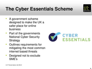 UK Government’s repsonse to Cyber CrimeCyber Essentials
 