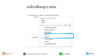 เอามีการศึกษาสูงๆหน่อย
ID : @oweeraFacebook.com/SMEnetworkingthailandOweera.com @oweera
 