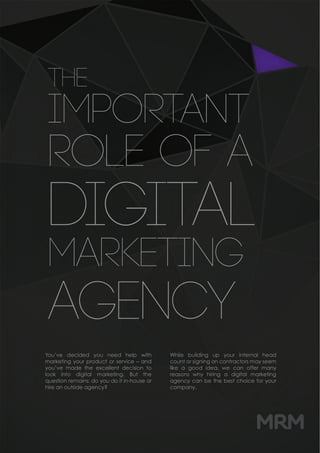 Digital marketing agency - James Gaubert