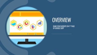 OVERVIEW
RANK YOUR WEBSITE ON 1ST PAGE
OF GOOGLE SERP
 