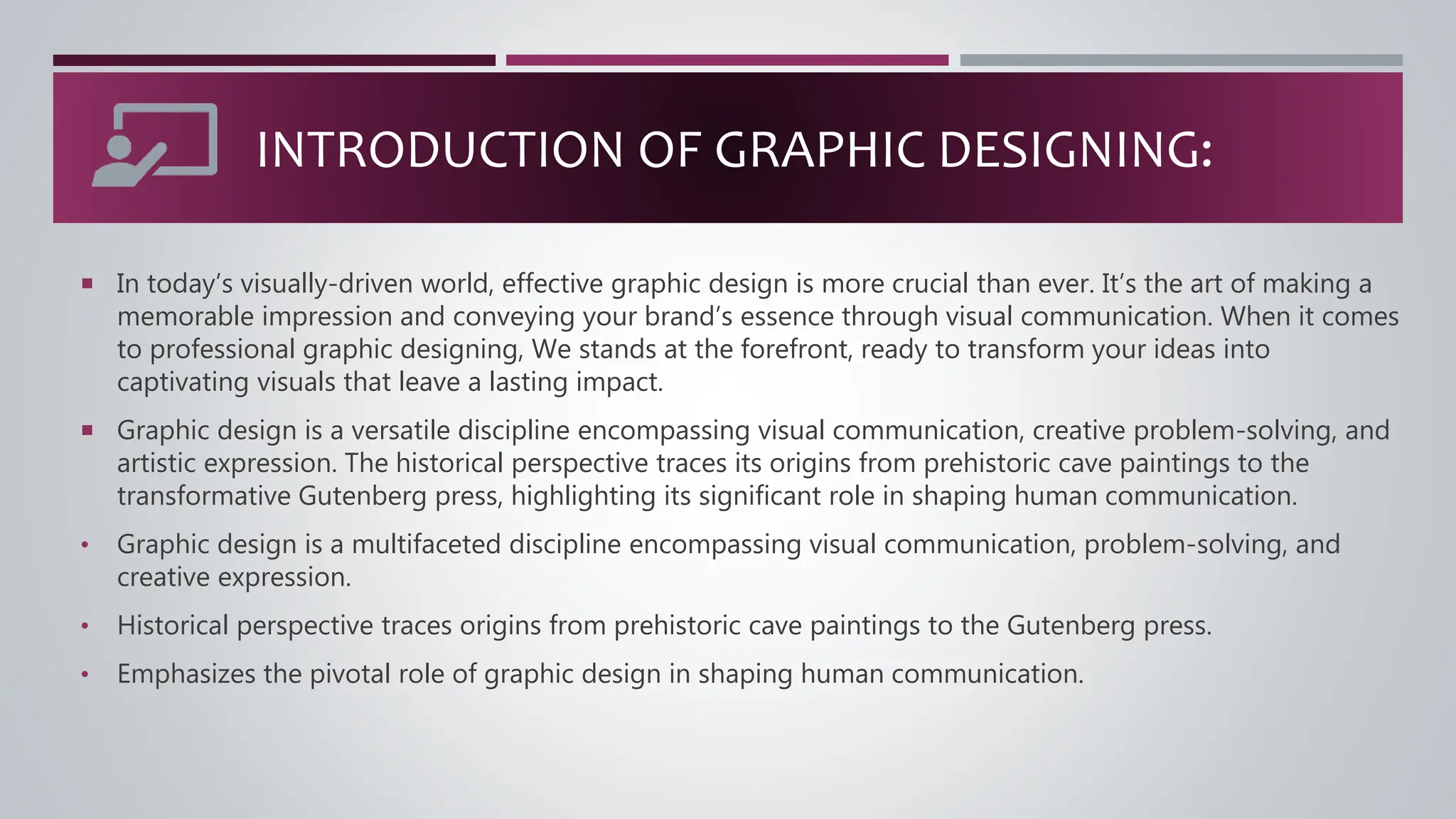 Graphic Designing | PPTX