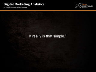 It really is that simple.” 
 