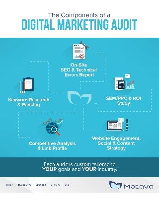 Digital Marketing Audit Infographic 