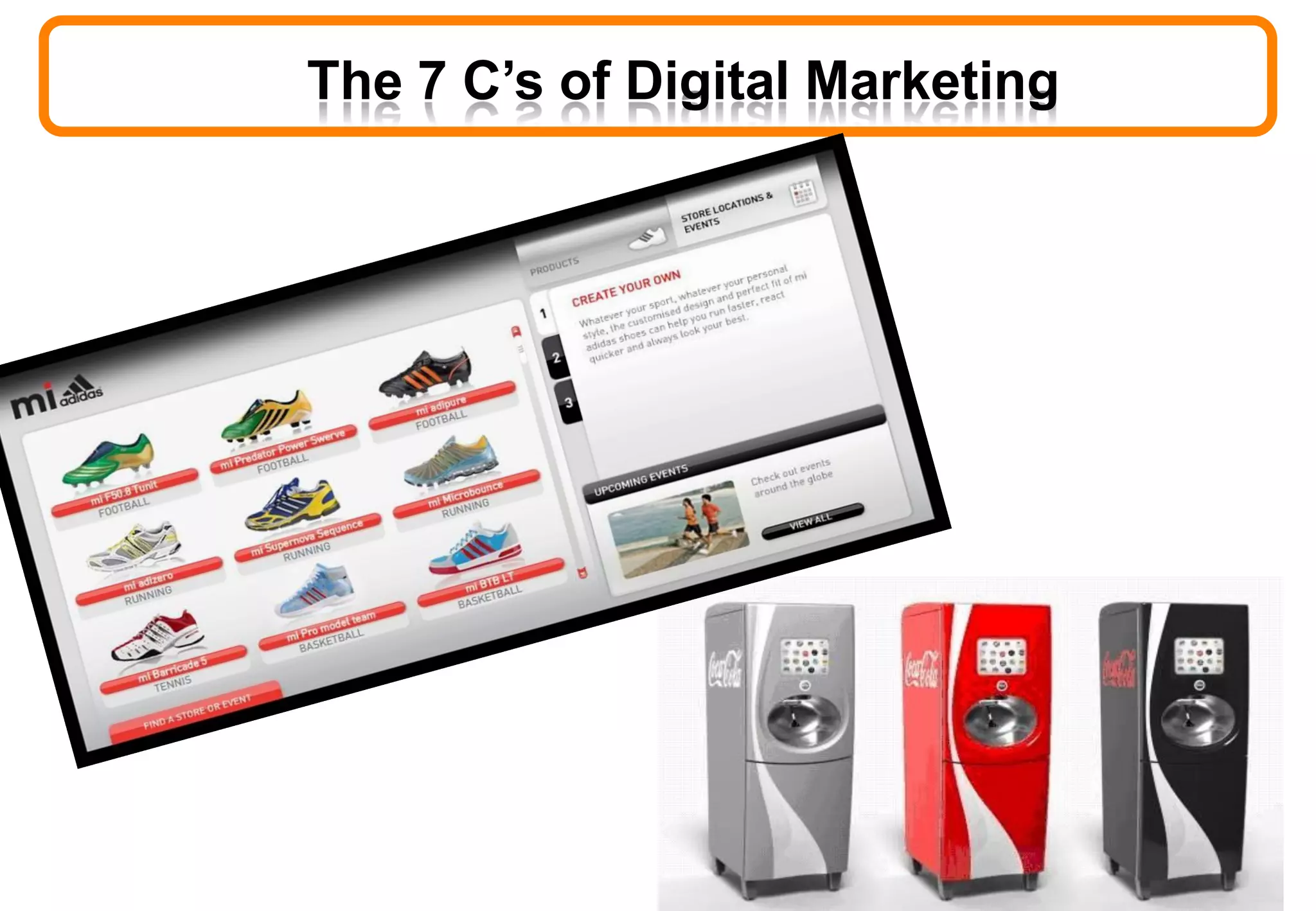The 7 C’s of Digital Marketing
 