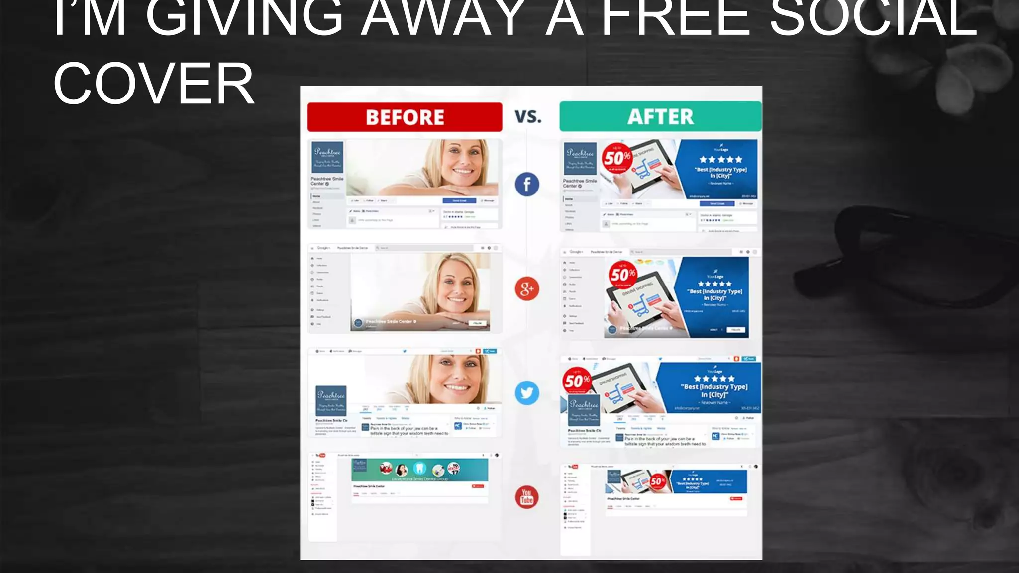 I’M GIVING AWAY A FREE SOCIAL
COVER
 