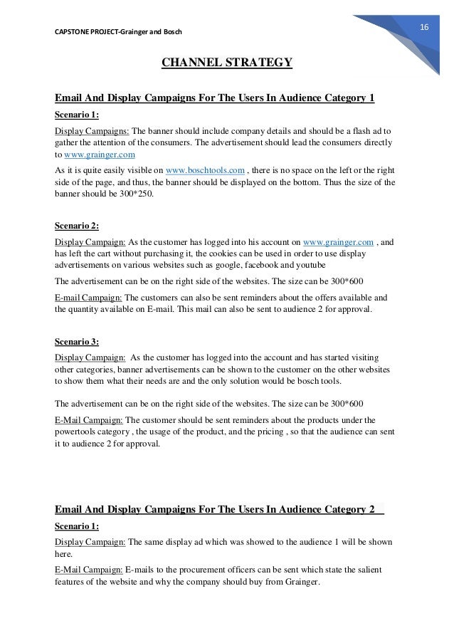 Digital marketing campaign capstone project