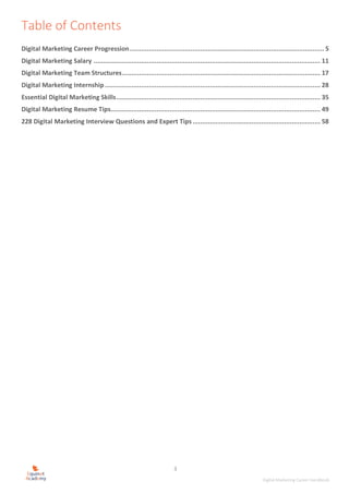 Digital Marketing Career Handbook | PDF