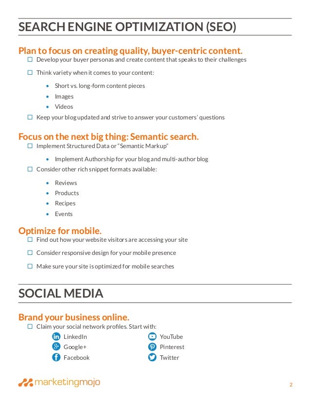 Checklist Digital Marketing 2019: Panduan Lengkap untuk Sukses di Era Digital