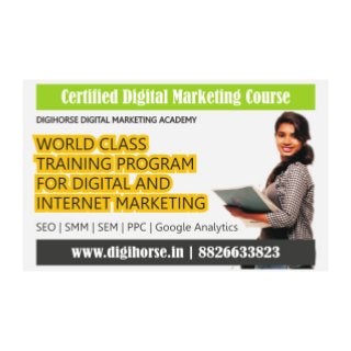 Digital marketing course in gurgaon